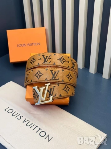 колани от естествена кожа в кутия louis vuitton gucci , снимка 6 - Колани - 50701028