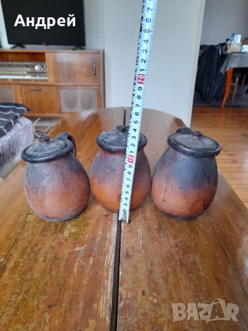 Старо керамично гърне,гърнета, снимка 2 - Други ценни предмети - 52929654