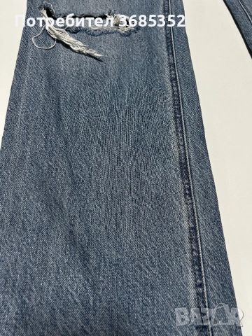 Дамски дънки тип чарлстон, снимка 2 - Дънки - 53655735