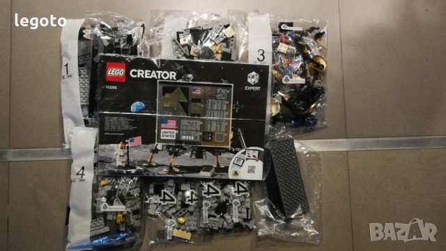 НОВО ЛЕГО 10266 Идеи - Аполо 11 лунен модул на НАСА LEGO 10266 IDEAS - NASA Apollo 11 Lunar Lander, снимка 7 - Конструктори - 36073461