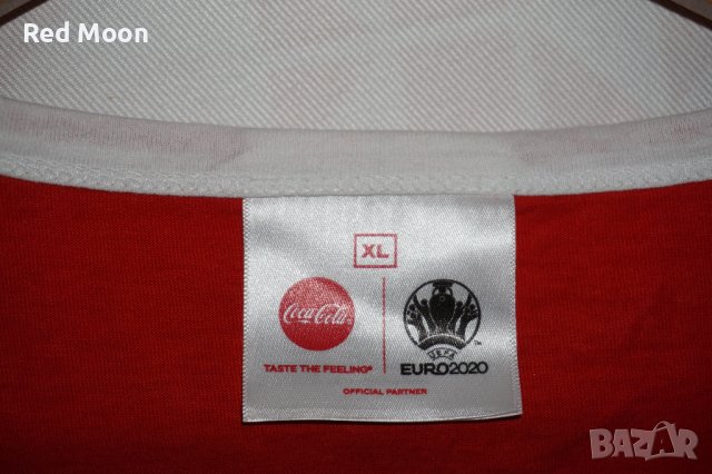 Оригинална Тениска на Coca Cola Uefa Euro 2020 Размер XL, снимка 17 - Колекции - 42142504