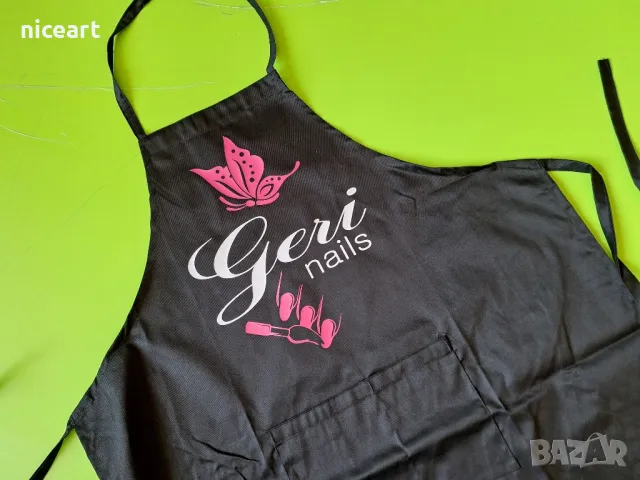 Работна престилка с надпис, снимка 13 - Фризьорски услуги - 49771375