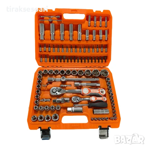 Професионален Гедоре куфар 108 части - За майстори и професионалисти