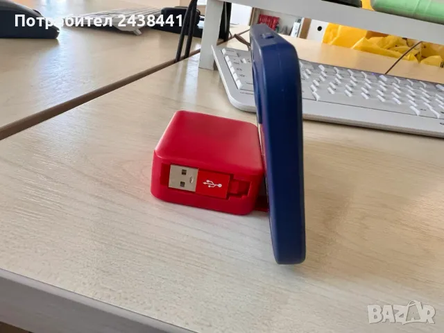 Компактно зарядно за телефон 3 в 1, снимка 6 - Оригинални зарядни - 48864910