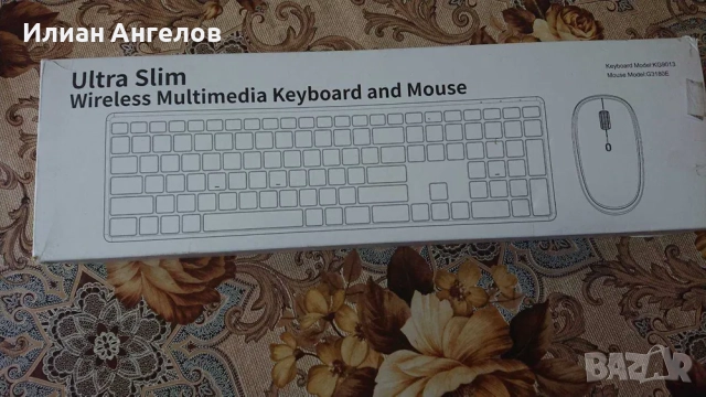 Безжична клавиатура с мишка, снимка 2 - Клавиатури и мишки - 52972243