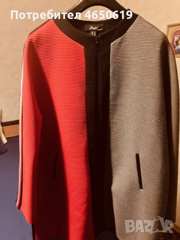 уникално манто на модната марка BADOO, снимка 6 - Палта, манта - 52409411