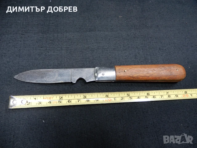 СТАР РЕТРО СГЪВАЕМ ДЖОБЕН НОЖ НОЖКА, снимка 4 - Ножове - 50565953