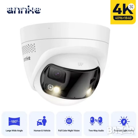 ANNKE 180 градуса панорамна IP камера