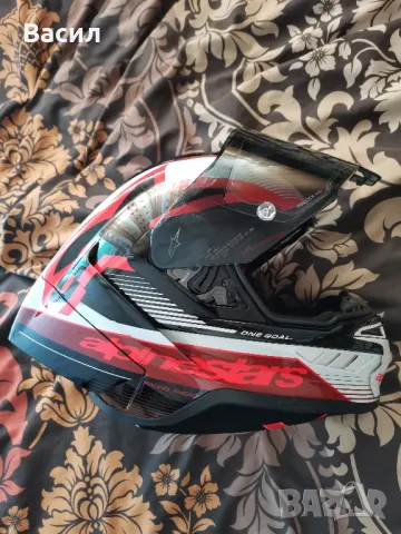 Каска за мотор Alpinestars Supertech R10 , снимка 4 - Спортна екипировка - 49494013