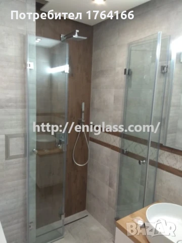 Стъклени паравани за баня и огледала от Ени Глас Пловдив, снимка 1