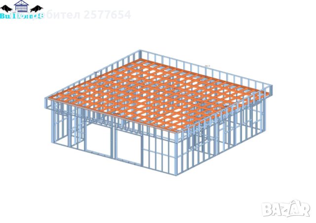 Къща, Сглобяеми къщи, Преместваеми, Модулни, Жилищни - 99м² , снимка 4 - Строителни материали - 44258910