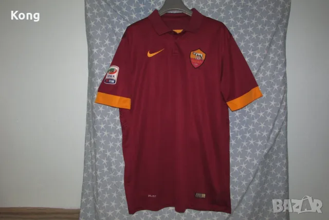 винтидж фланелка AS Roma Italia Totti РОМА Nike Барселона Испания Barcelona Suarez футболна тениска , снимка 5 - Футбол - 56084899