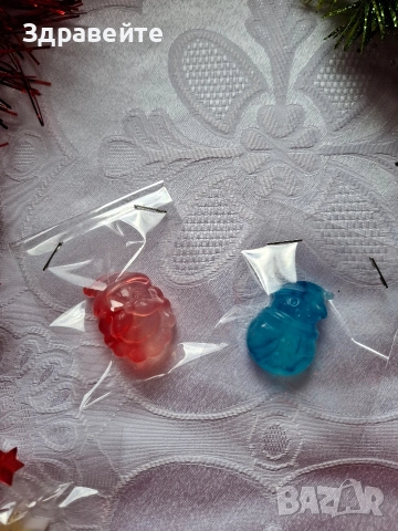 Коледни глицеринови хипоалергенни сапунчета , снимка 12 - Коледни подаръци - 52796785