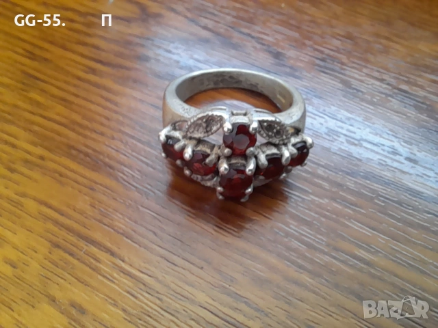 Стар сребърен пръстен, снимка 6 - Колиета, медальони, синджири - 53344000