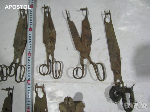 ножица стара ретро, снимка 2 - Антикварни и старинни предмети - 51704384