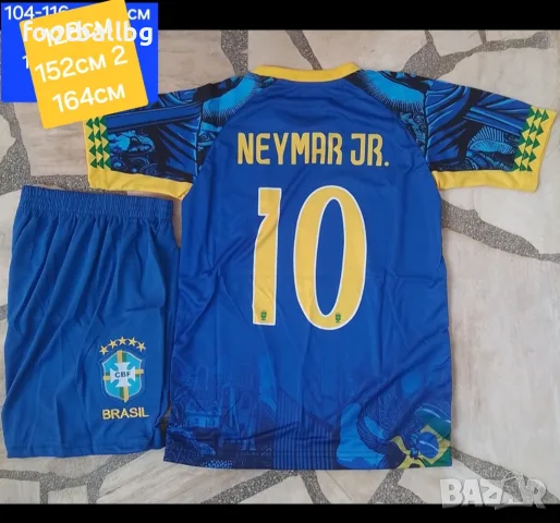NEYMAR JR 💛⚽️ детско юношески футболни екипи статуята на Христос , снимка 10 - Футбол - 37071771