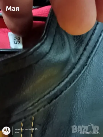 Дамско мото яке Dainese -кожа,  размер М/Л- 52, снимка 5 - Якета - 50053594