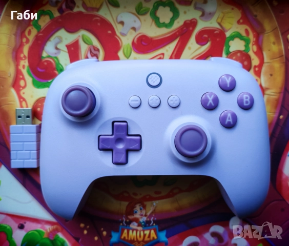 Безжичен Джойстик 8bitDo 2.4G Wireless контролер, снимка 2 - Джойстици и геймпадове - 52537270