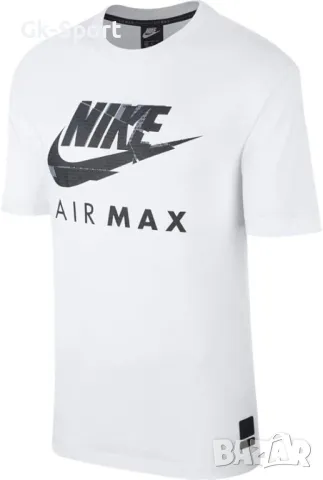 Бяла тениска Nike Air Max Bv4925 размер S,M,XL