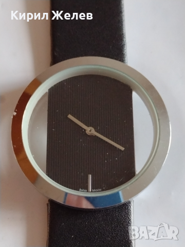 Дамски часовник много красив стилен дизайн с кожена каишка - 26541