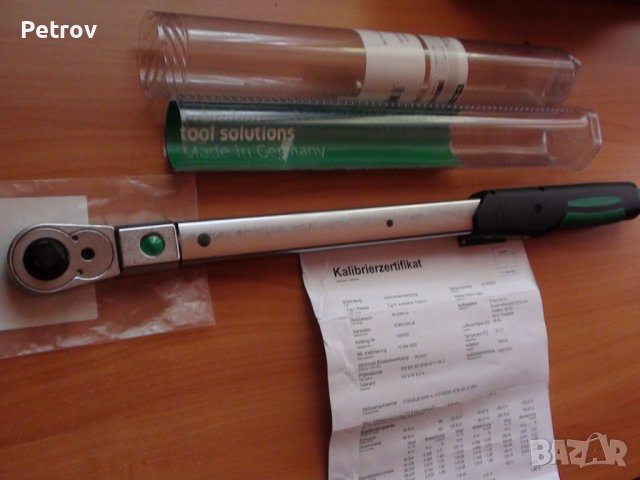 STAHLWILLE MANOSKOP 730 N/20 - PROFI - Динамометричен Ключ 40 - 200 Nm / ЧИСТО НОВ - MADE IN GERMANY, снимка 5 - Гедорета - 41570278