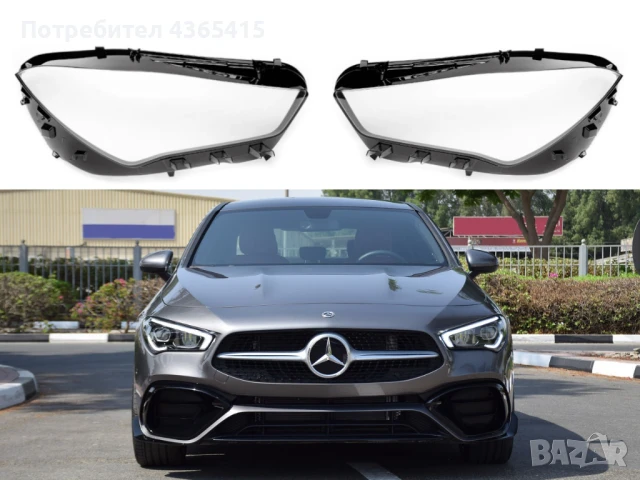 Стъкла за фарове на Mercedes CLA-Class C118 (2019-2023)