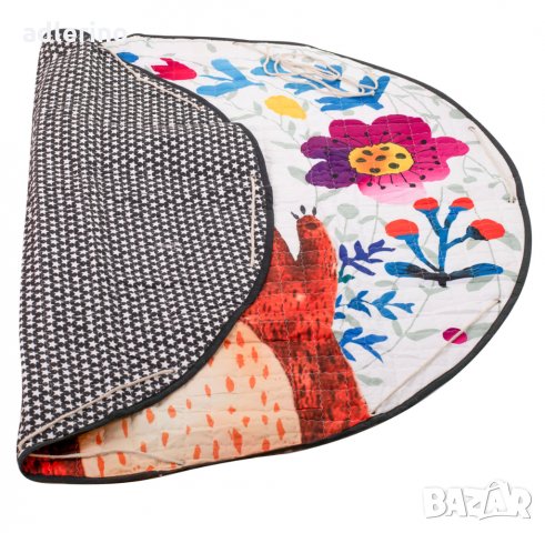 Подложка за игра за деца и бебета, мотив Мече, 144см, снимка 3 - Спално бельо и завивки - 34165421