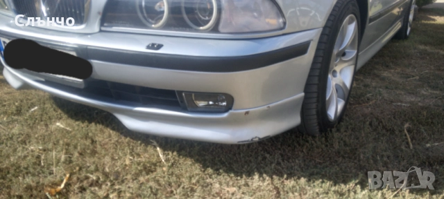 Оригинална броня за  E 39 плюс монтирана добавка, снимка 2 - Аксесоари и консумативи - 51779077