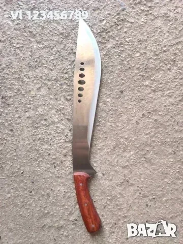 мачете с дървена дръжка 50 см, снимка 2 - Ножове - 50771220
