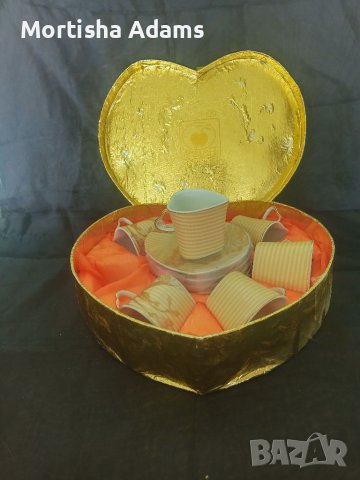 Сервиз за кафе Peach Model Japan , снимка 3 - Сервизи - 41021246