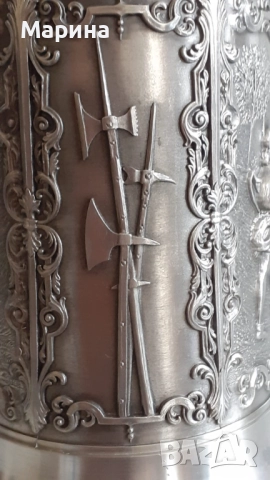 Халба за бира SKS ARTINA, 1000 мл,  Antik*Vintage #97, снимка 10 - Антикварни и старинни предмети - 52364567