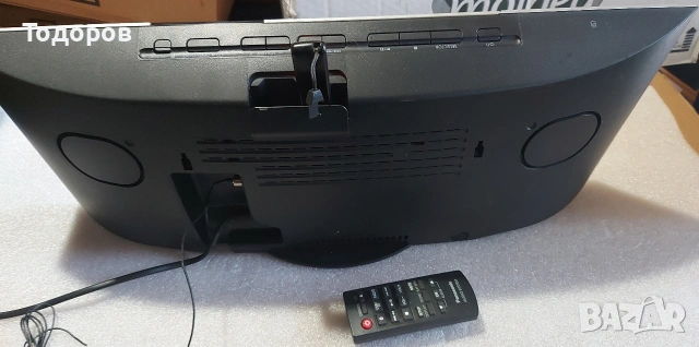 Panasonic SC-HC49,CD, USB, Bluetooth, Docking iPhone lightning, Сребрист, снимка 3 - Радиокасетофони, транзистори - 51715638