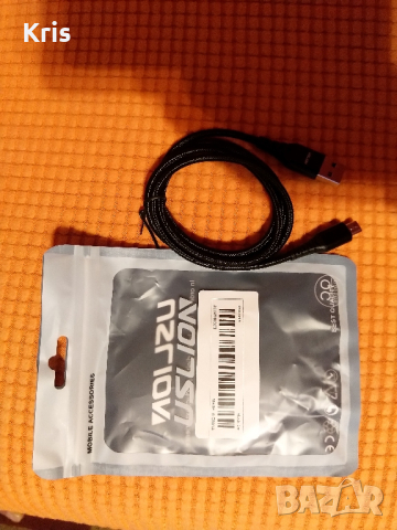 Кабел, micro usb., снимка 1 - USB кабели - 44621537