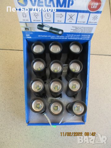 Продавам Италиански LED джобни фенерчета - 1W, снимка 2 - Екипировка - 35749015