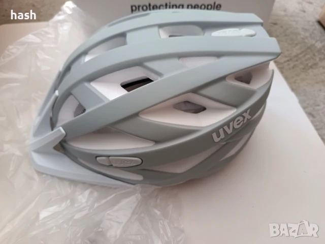 uvex i-vo cc - Лека универсална велосипедна каска, р-р 52-57 см., снимка 6 - Аксесоари за велосипеди - 50885721