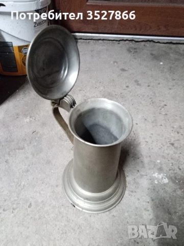 немска метална халба, снимка 5 - Колекции - 52632634