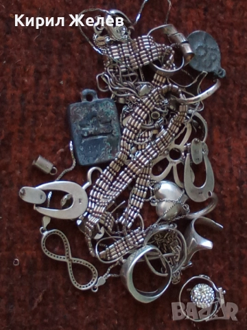 100 грама сребърни накити за поправка за реставрация за части или материал 50655, снимка 7 - Бижутерийни комплекти - 51952080