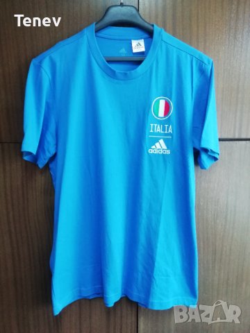 Italy Adidas Euro Tee Italia нова тениска размер М Италия , снимка 1 - Тениски - 44390602