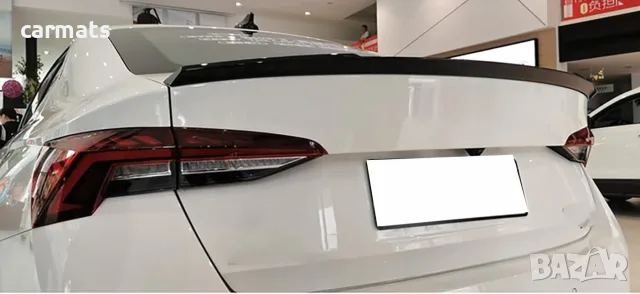 Спойлер за багажник за Skoda Octavia (2020+) - Blade Style - черен гланц