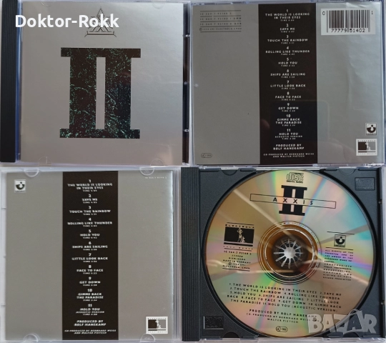 Axxis – CD - Hard Rock, Heavy Metal - дискове, снимка 2 - CD дискове - 52807511