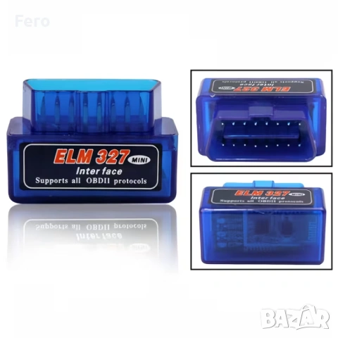 OBD2 Bluetooth ELM327 Диагностика на автомобили, снимка 2 - Аксесоари и консумативи - 53056790