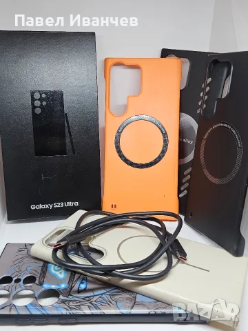 Samsung Galaxy S23 Ultra 5G 256Gb/8Ram Black + Кейсове, снимка 13 - Samsung - 56183188