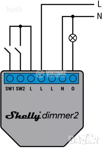 Wi-Fi Smart Shelly Dimmer 2, 262184, снимка 4 - Друга електроника - 49188056