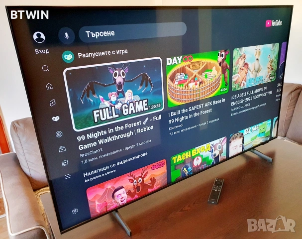 Телевизор - Samsung 50 ИНЧА - Smart - 4K Ultra HD - Ultra Slim - LED !, снимка 9 - Телевизори - 53803503