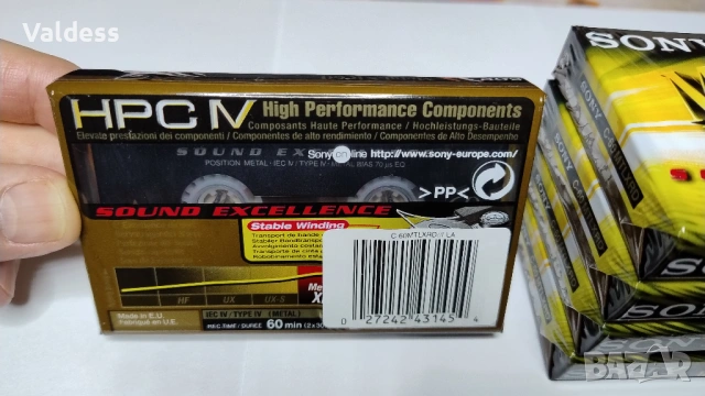Аудио касети SONY position METAL type IV, снимка 3 - Декове - 53056314