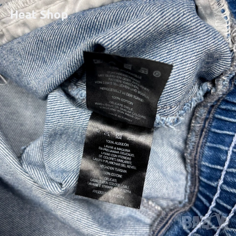Дамско яке Karl Kani Vintage Cropped Denim Jean Jacket, снимка 8 - Якета - 53793164
