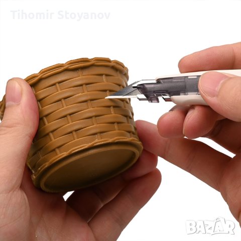 Нож за рязане на автомобилно фолио за кола винил + 10бр. Остриета, снимка 4 - Аксесоари и консумативи - 42689427