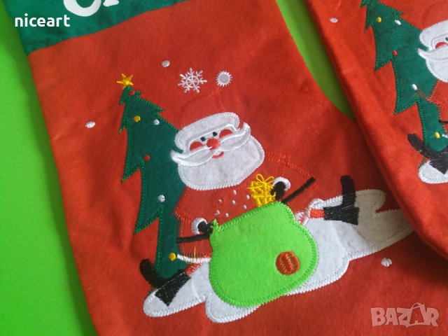 Коледен чорап с име, снимка 3 - Коледни подаръци - 38819661