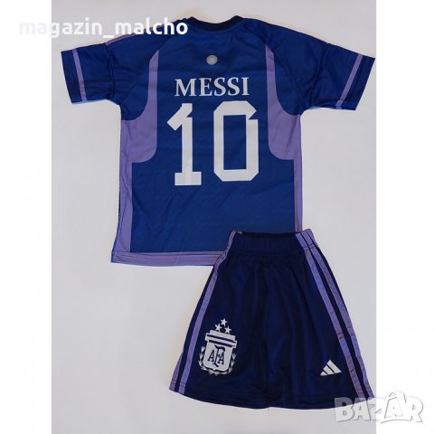 ДЕТСКИ ФУТБОЛЕН ЕКИП - ADIDAS AF ARGENTINA MESSI 10; размери: от 104 до 176 см., снимка 2 - Футбол - 39533108