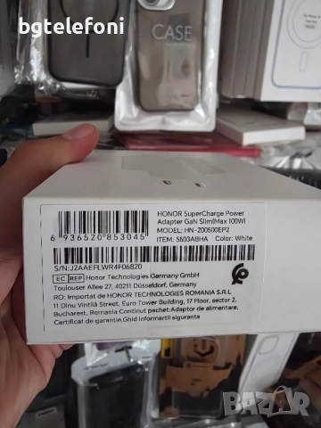 Honor 100W адаптер, снимка 3 - Оригинални зарядни - 51773467